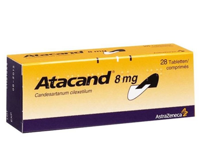 Atacand verpakking voorraad bestelaantal 16mg