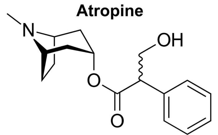 Atropine drops ophthalmic sulfate solution mechanism action sublingual drooling used botox