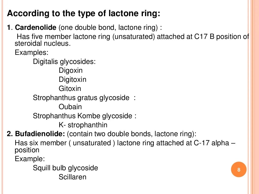 Cardiac glycosides