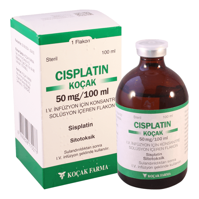 Cisplatin chemotherapy drug