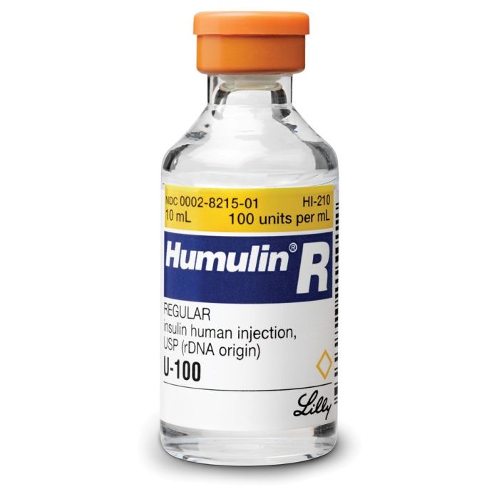 Regular insulin