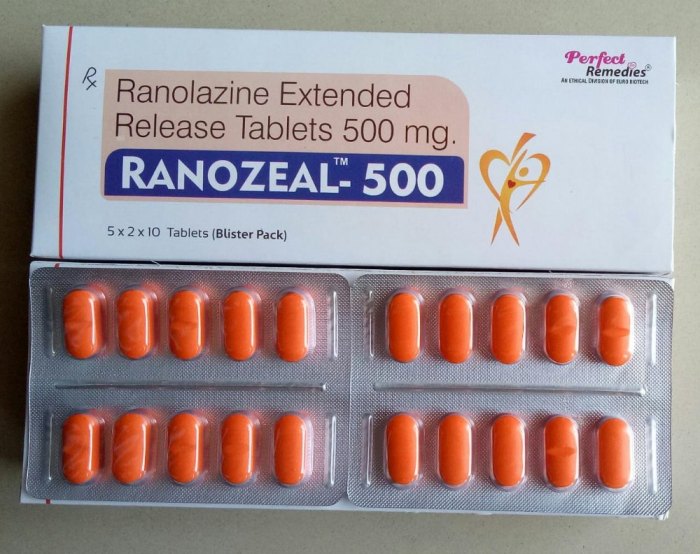 Ranolazine tablets extended taj pharma