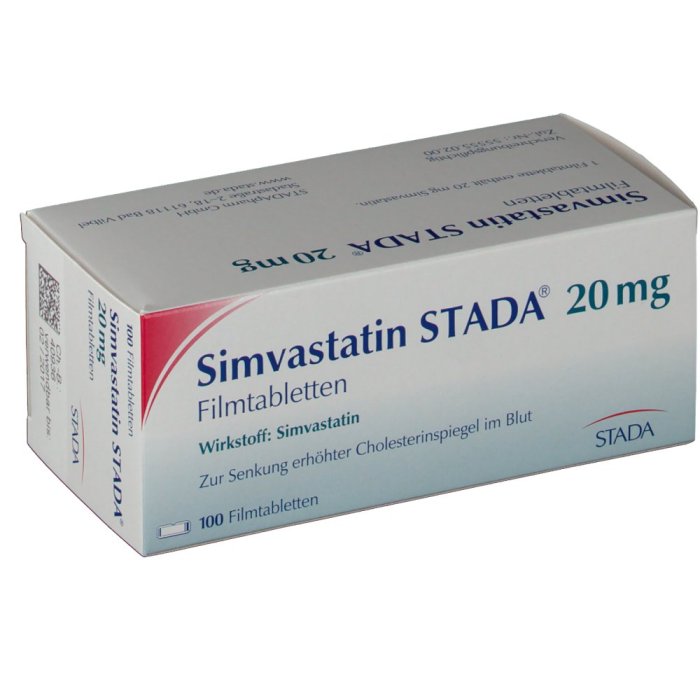 Simvastatin stada filmtabl apotheke